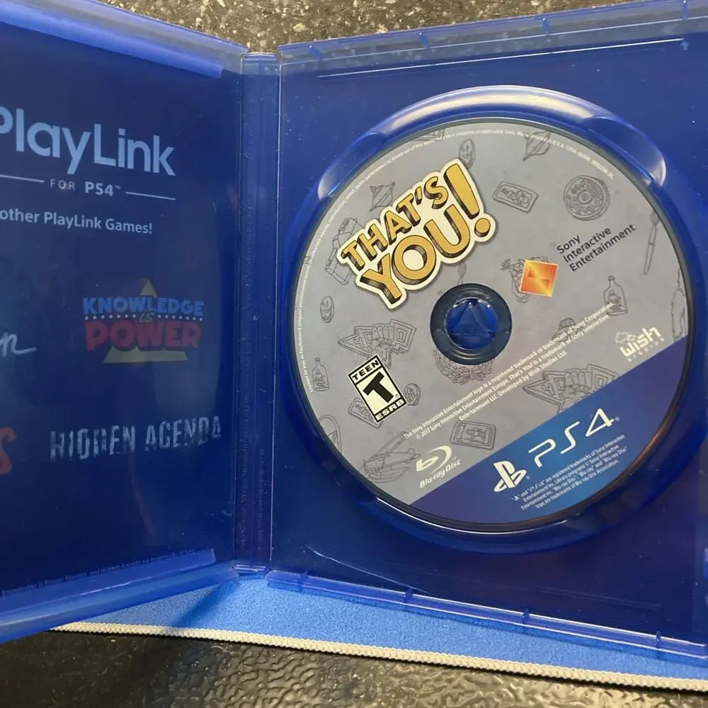 That's You! Video Game for PS4 Used